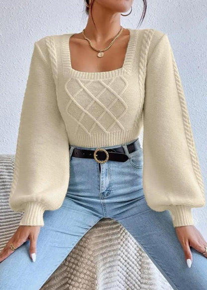 Square Neck Sweater