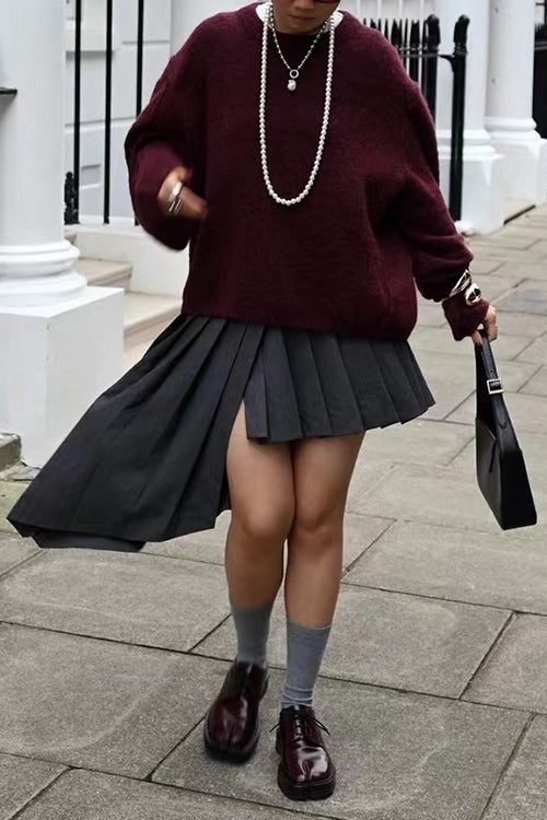 Crewneck Pullover Sweater