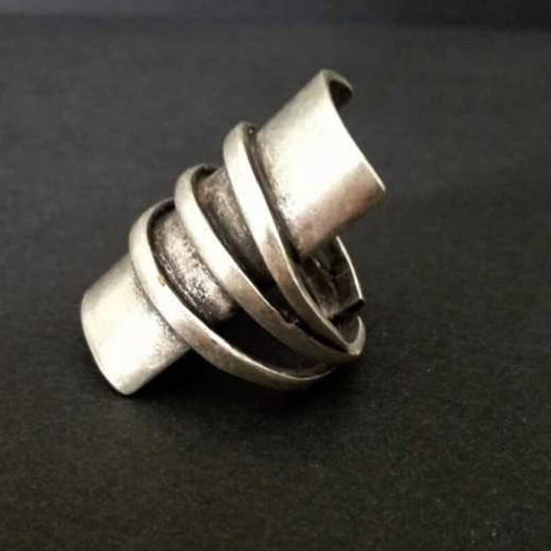 Modern Silver Ring