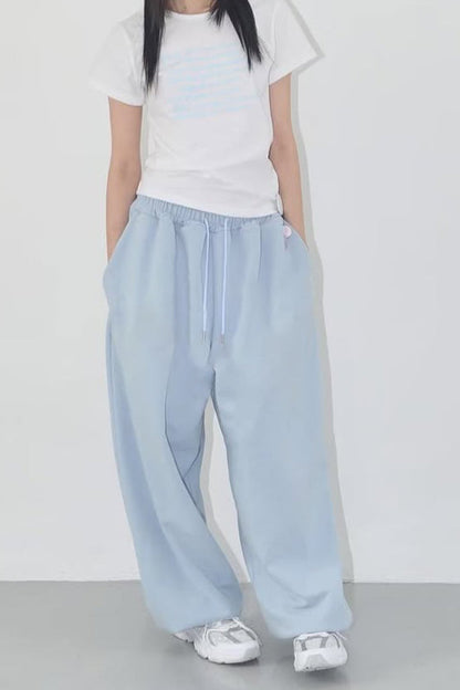 Relaxed Fit Tone Lounge Knit Pants