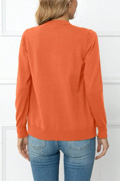 Color Knit Cardigan