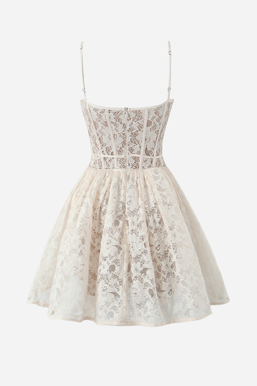 Lace Corset Mini Dress