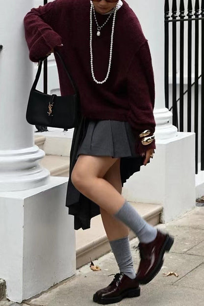 Crewneck Pullover Sweater