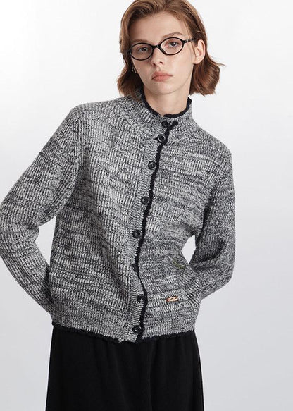 Retro Button-down Sweater Cardigan - Autumn Classic Knit