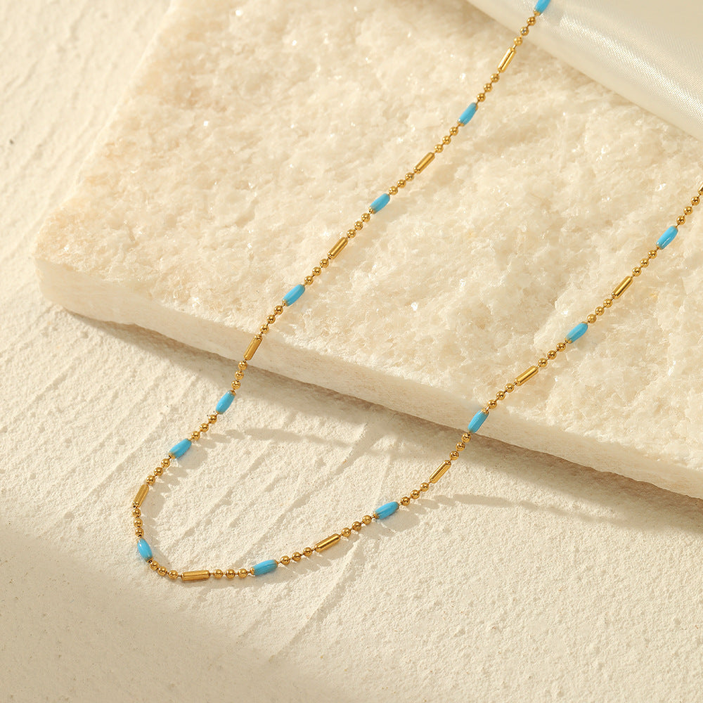 Minimalist Turquoise Necklace