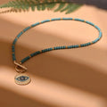 Bohemian Turquoise Evil Eye