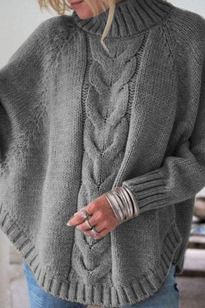 Sweet Turtleneck Sweaters(6 Colors)