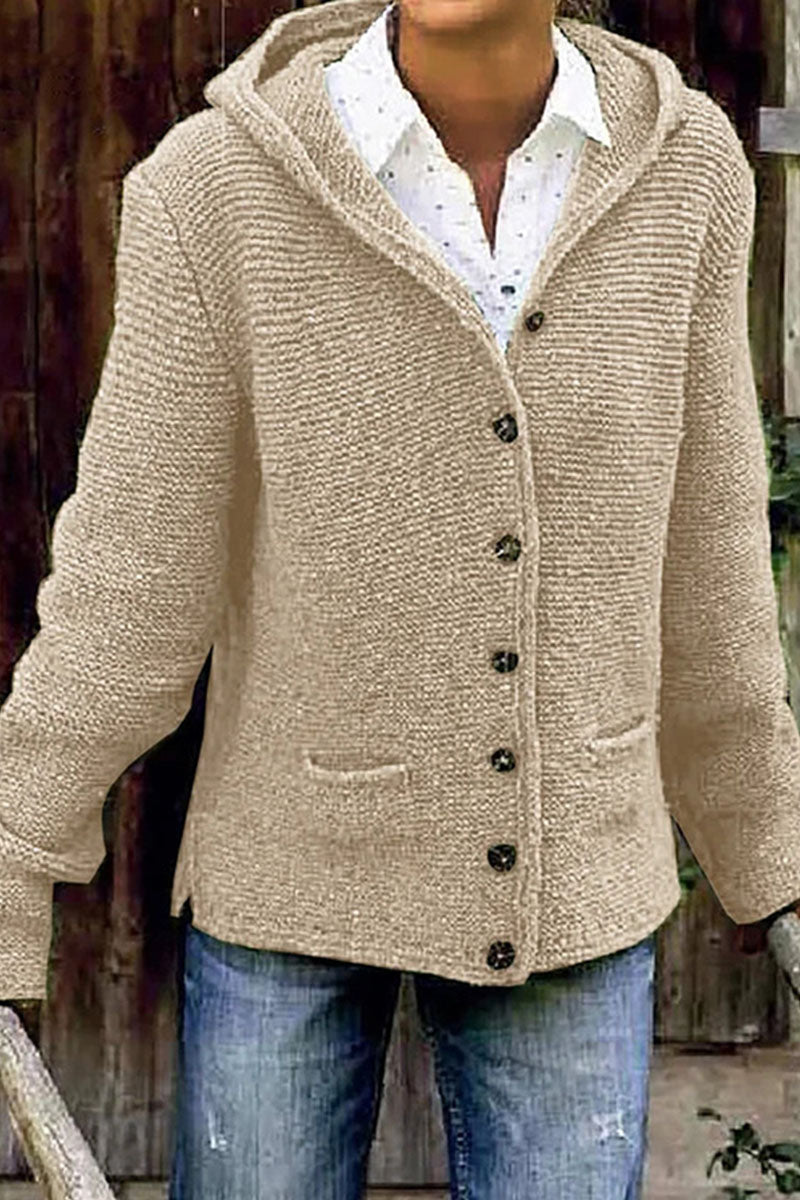 Street Hooded Collar Sweaters(5 Colors)