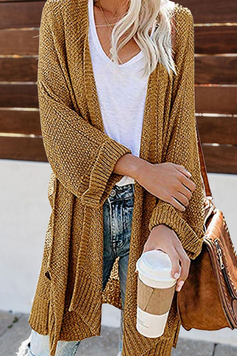 Hollowed Out Sweater Cardigans(10 Colors)