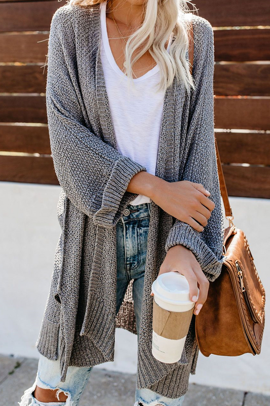 Hollowed Out Sweater Cardigans(10 Colors)