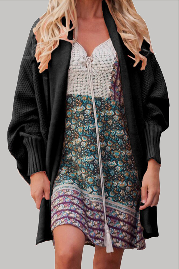 Split Joint Outerwear Sweater
