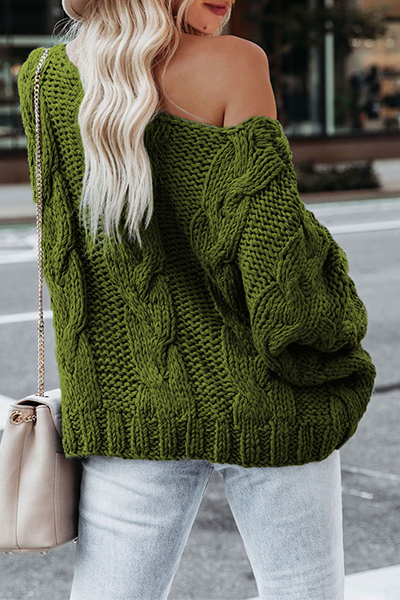 Basic O Neck Tops Sweater(7 Colors)