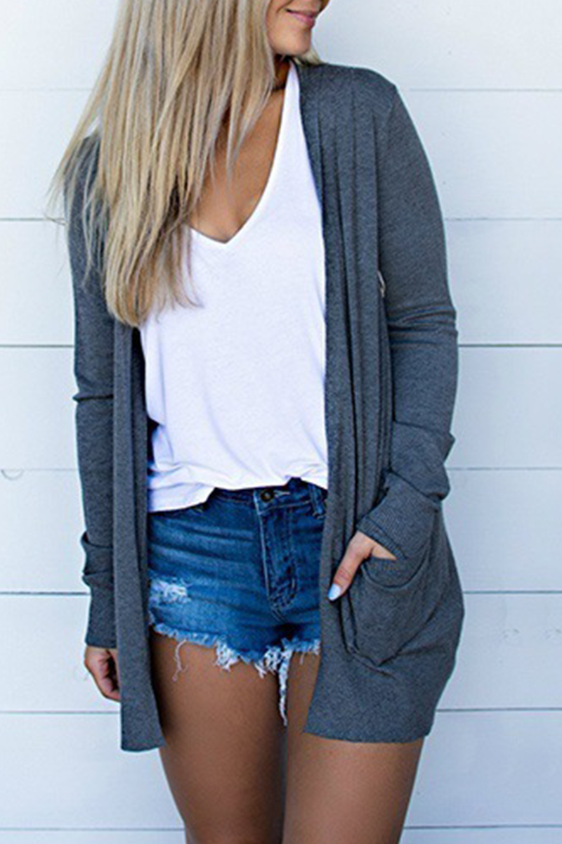 Patchwork Cardigan(5 Colors)