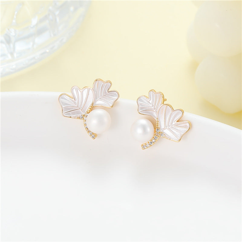 Elegant Pearl Earrings