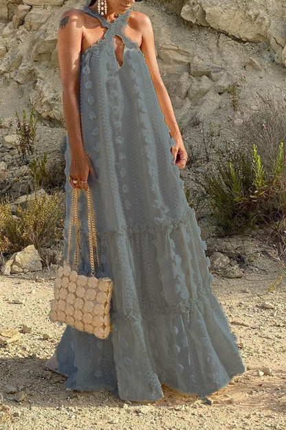 Halter Cake Skirt Dresses(6 Colors)