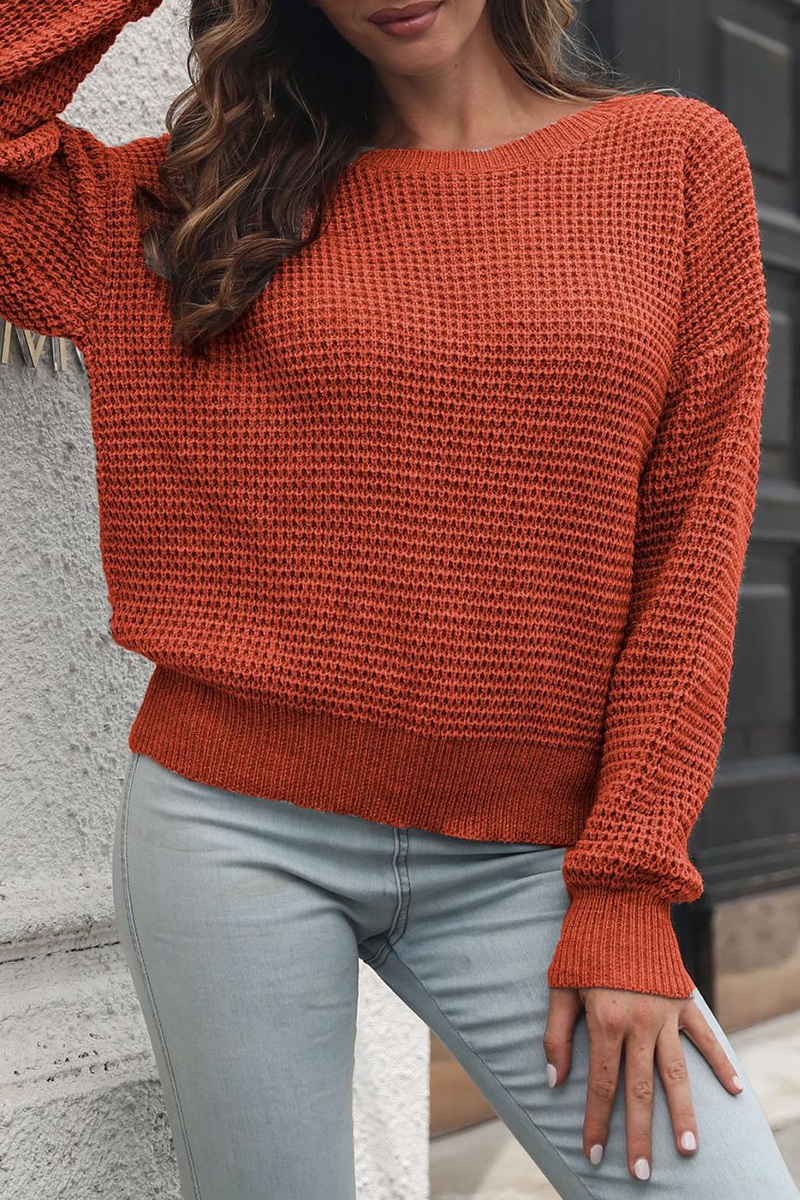 Patchwork V Neck Sweaters (3 Colors)