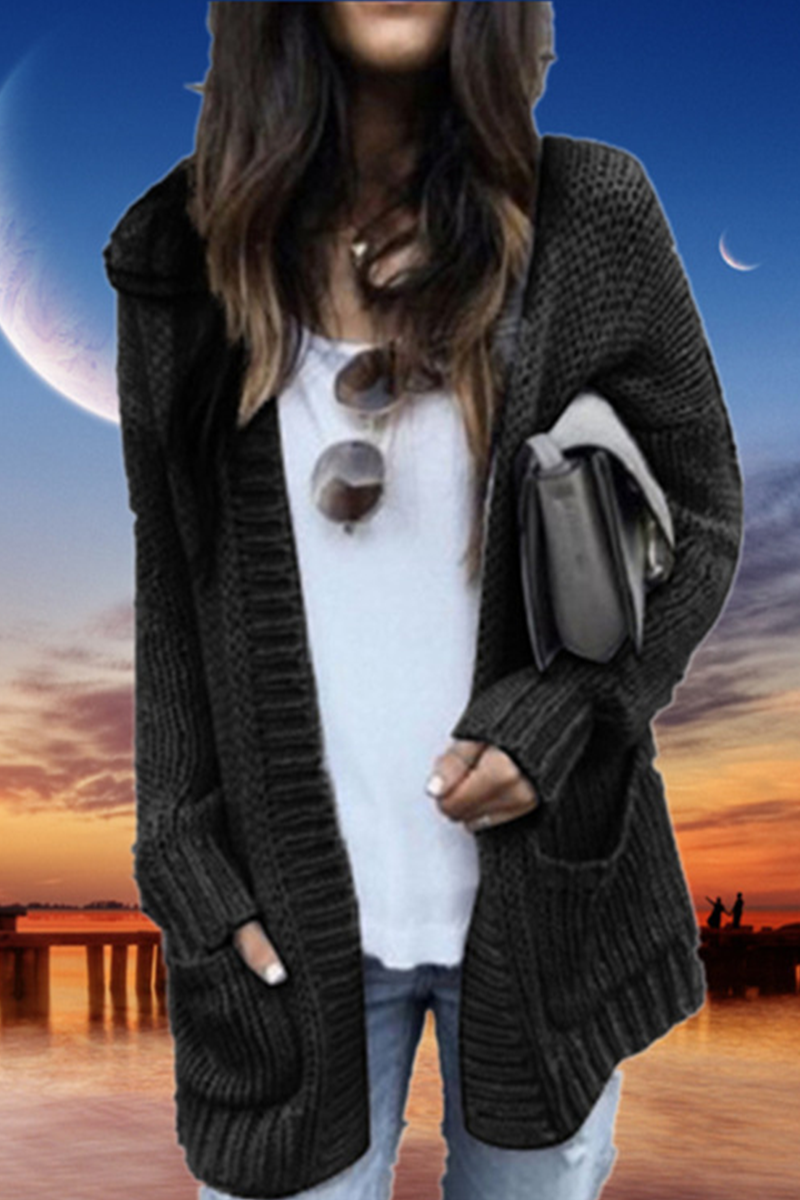 Patchwork Cardigan Collar Sweaters(5 Colors)