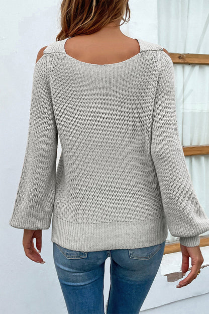 Color Halter Sweaters(4 Colors)