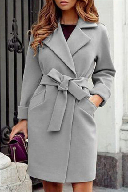 Cardigan Turndown Collar Outerwear(7 Colors)