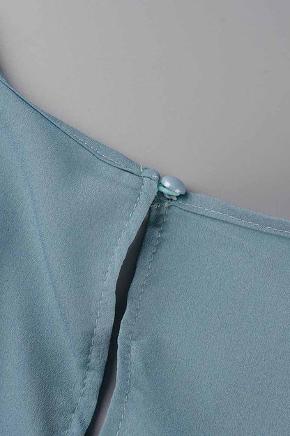 Street Backless V Neck Loose Jumpsuits(3 Colors)