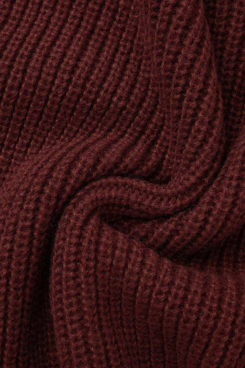 Slit V Neck Sweaters(7 Colors)