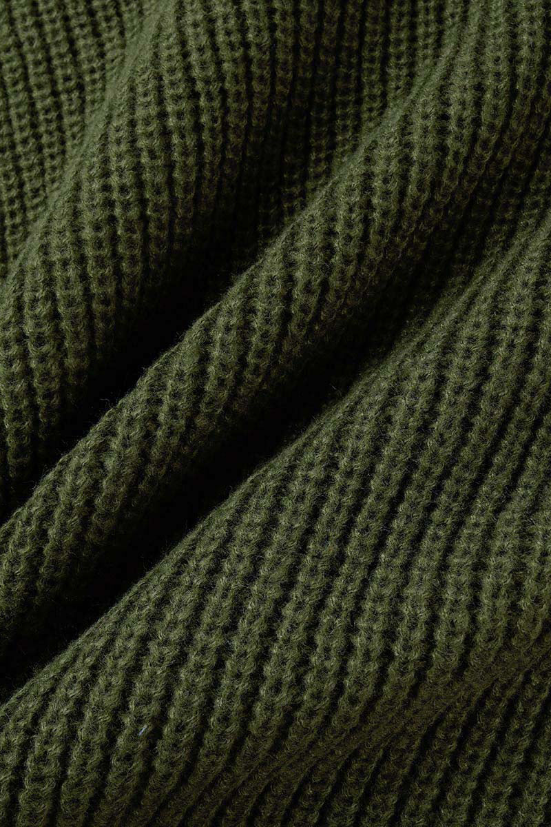 Slit V Neck Sweaters(7 Colors)