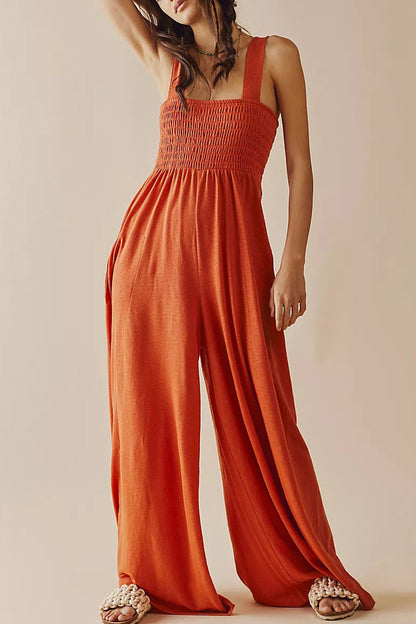 Simplicity Pocket Loose Jumpsuits(5 Colors)