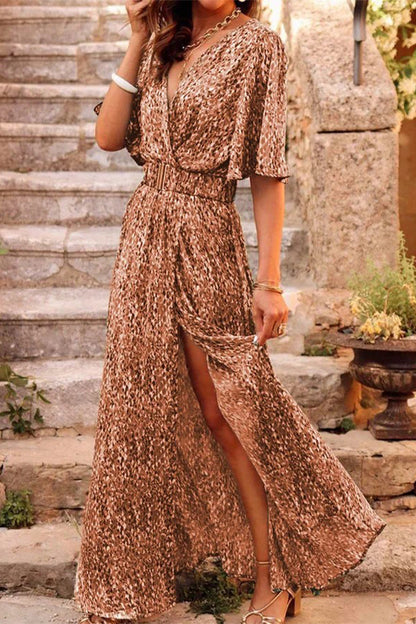 College Patchwork With Belt V Neck Waist Skirt Dresses(5 Colors)