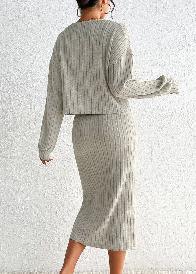 Knit Two-piece Set