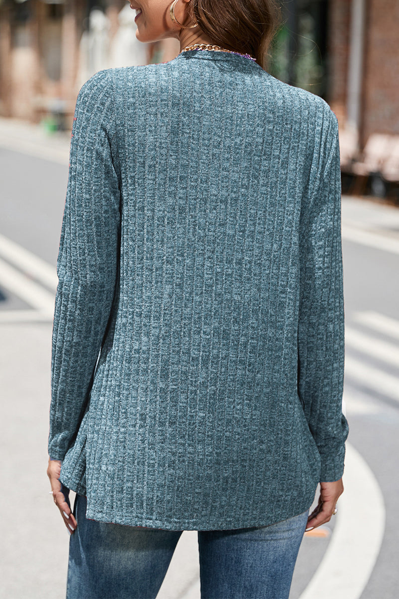 Street Buttons O Neck Sweaters(5 Colors)