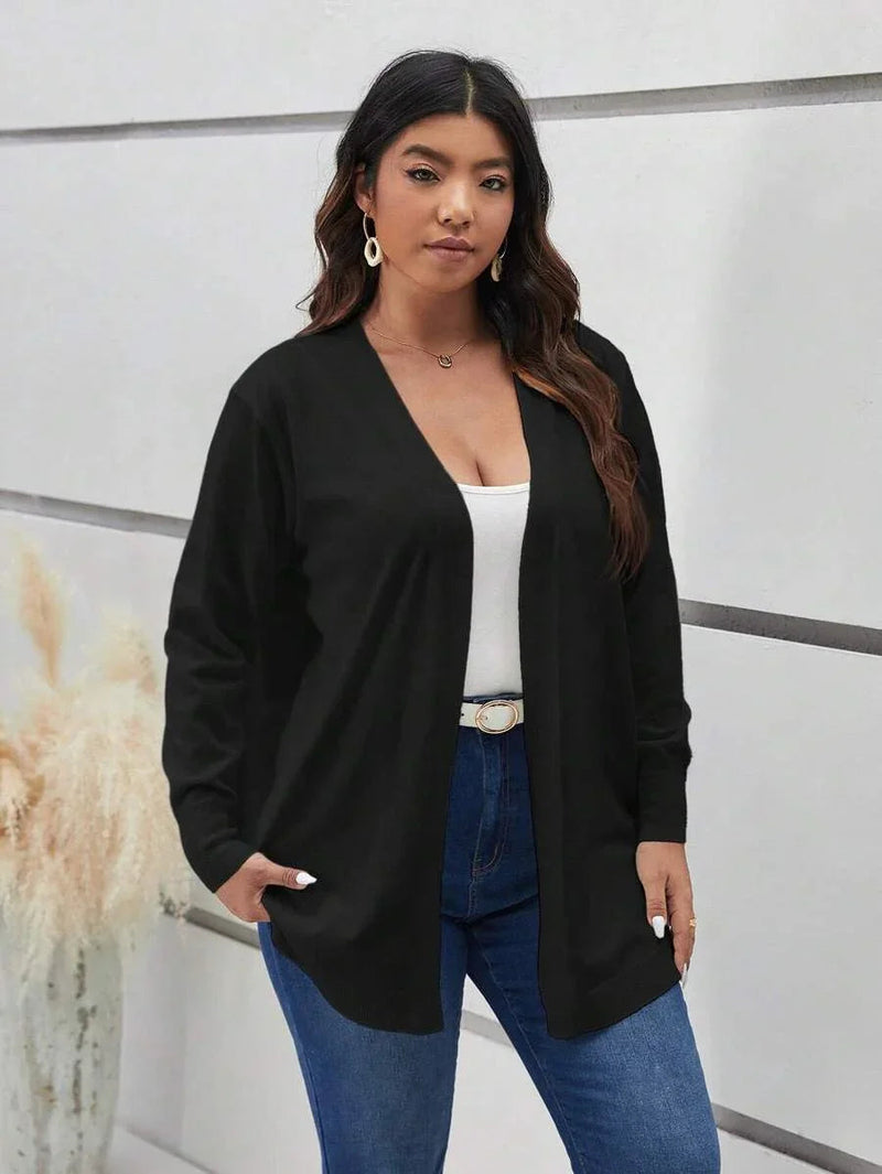 Open Front Cardigan Cozy Knit for Fall Everyday