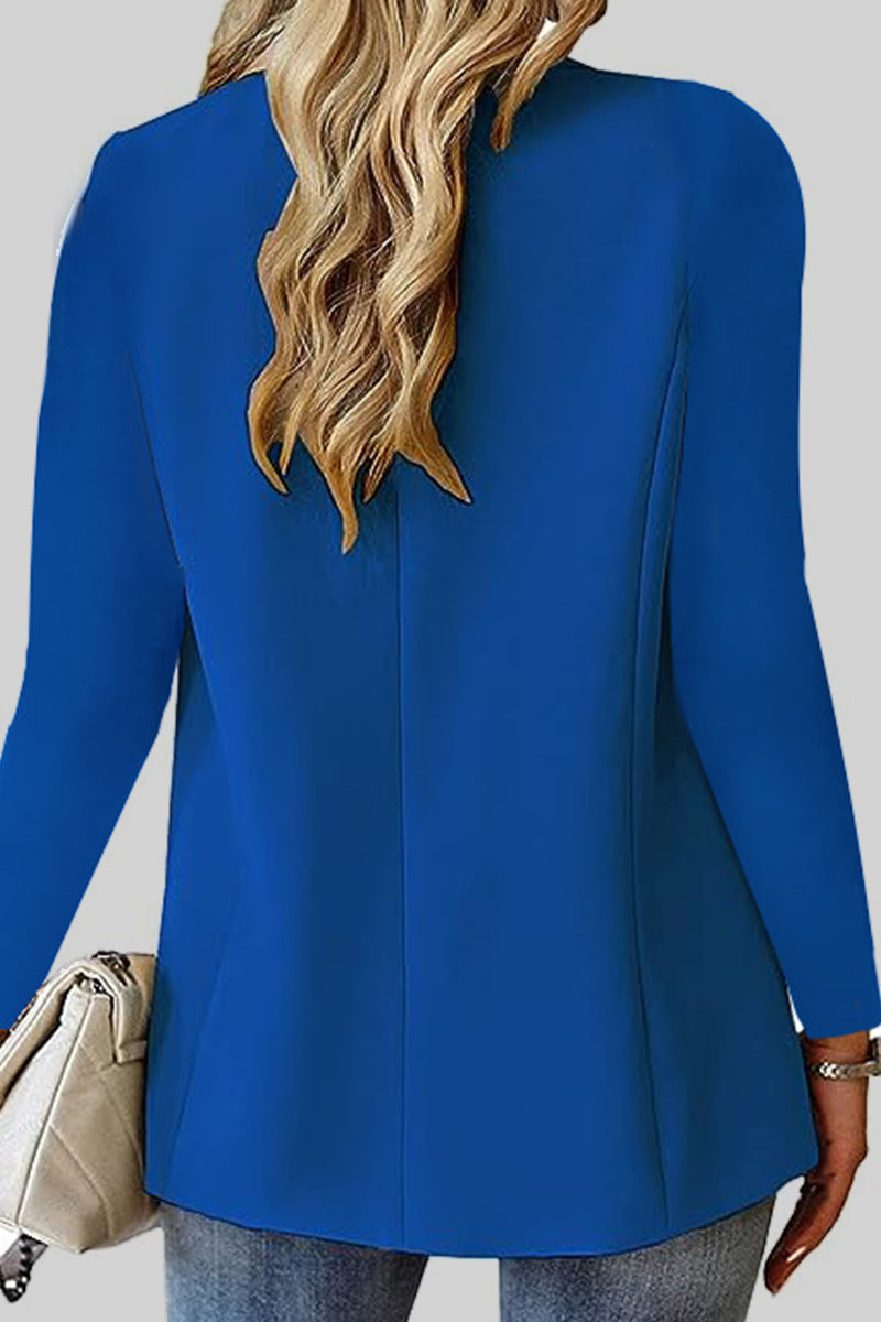 Cardigan Turn-back Collar Outerwear