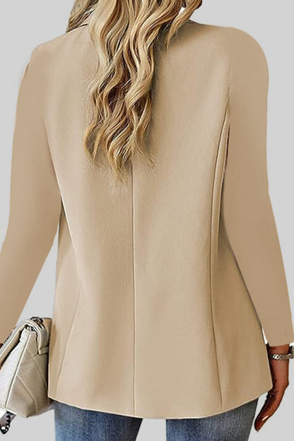 Cardigan Turn-back Collar Outerwear
