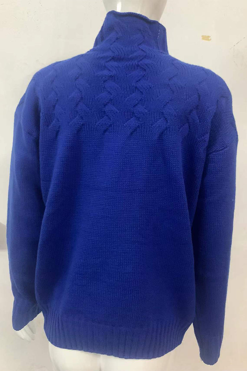 Weave Turtleneck Sweaters(11 Colors)