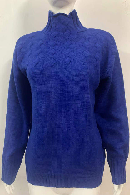 Weave Turtleneck Sweaters(11 Colors)