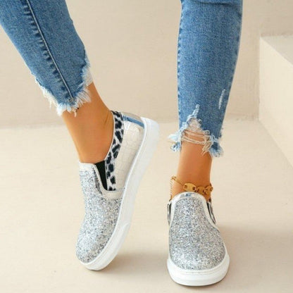 Patchwork Round Comfortable Out Door Flats Shoes