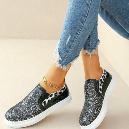 Patchwork Round Comfortable Out Door Flats Shoes