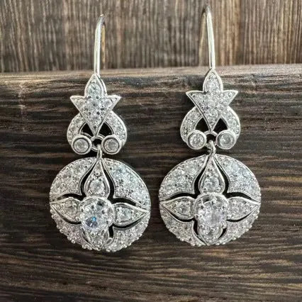 Elegant Crystal Earrings