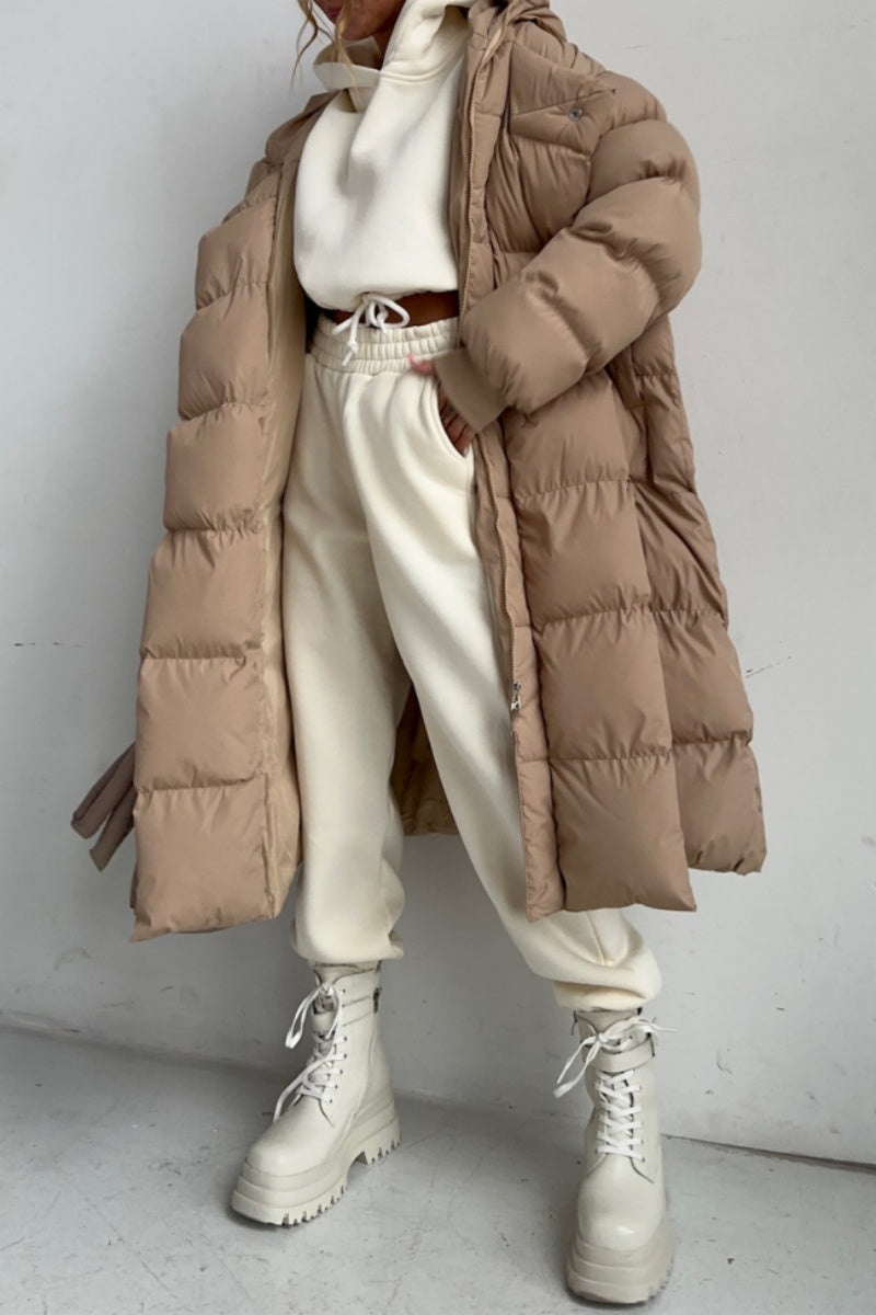 Cardigan Hooded Collar Outerwear