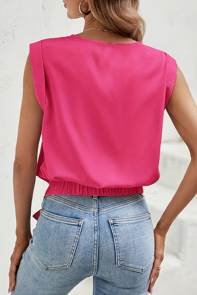 Bandage O Neck T-shirts