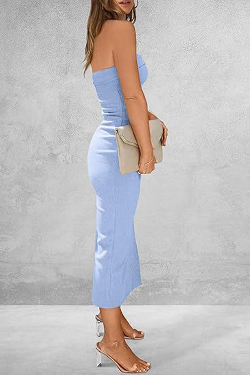 Simplicity Strapless One Step Skirt Dresses