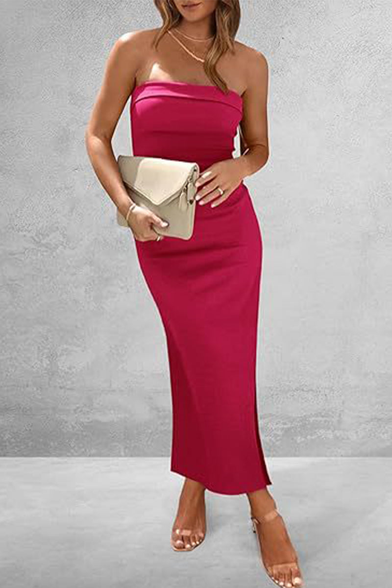 Simplicity Strapless One Step Skirt Dresses