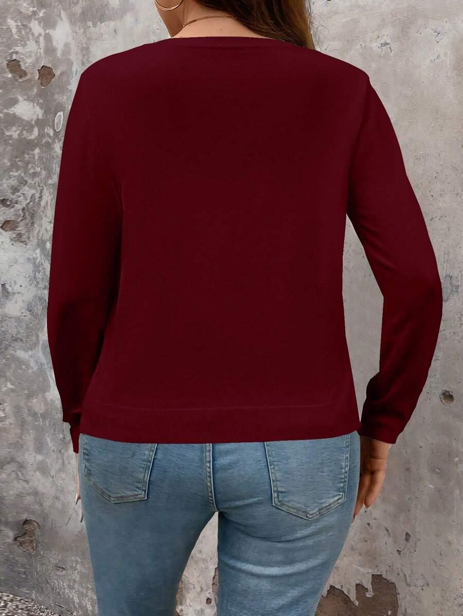 Cardigan Apricot Long Sleeve Single Breasted Cozy