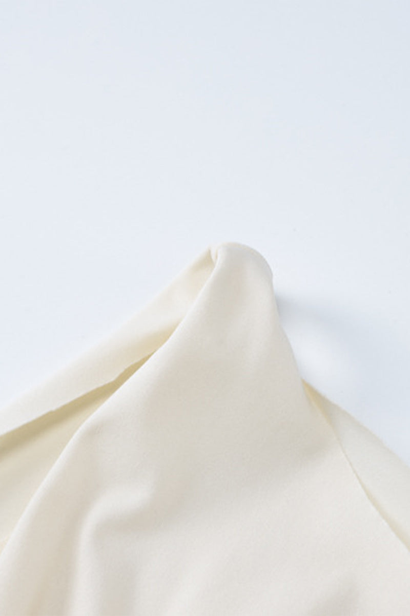 Celebrities Frenulum Oblique Collar One Step Skirt Dresses(5 Colors)