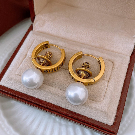 Elegant Pearl Earrings