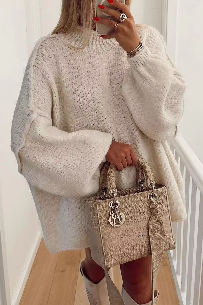 Daily Color O Neck Sweaters(4 Colors)
