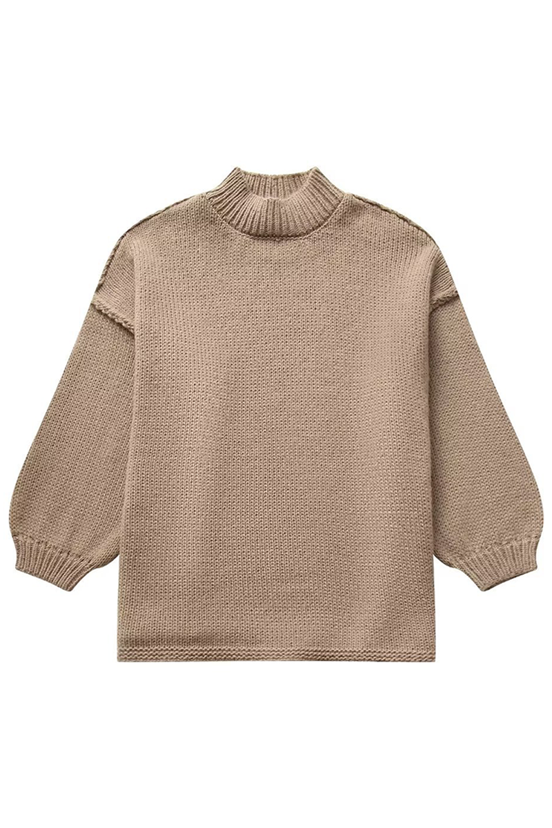 Daily Color O Neck Sweaters(4 Colors)