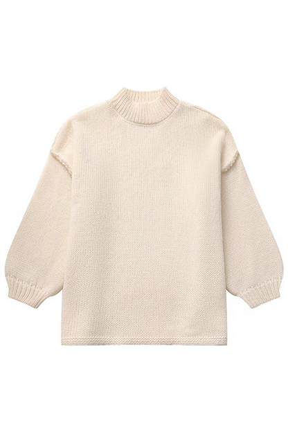 Daily Color O Neck Sweaters(4 Colors)