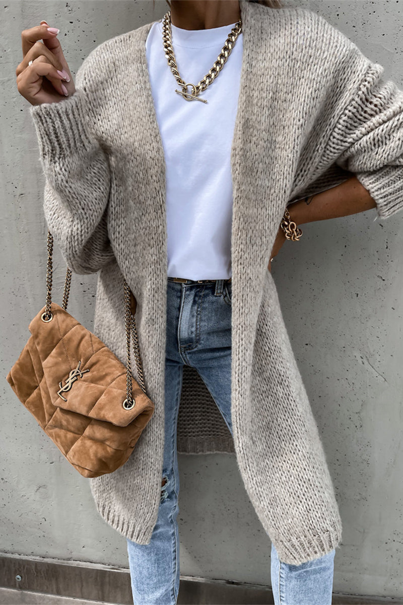 Daily Weave Cardigan Collar Cardigans(3 Colors)