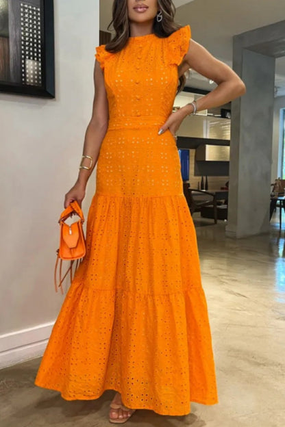 Half a Turtleneck Long Dresses(3 Colors)